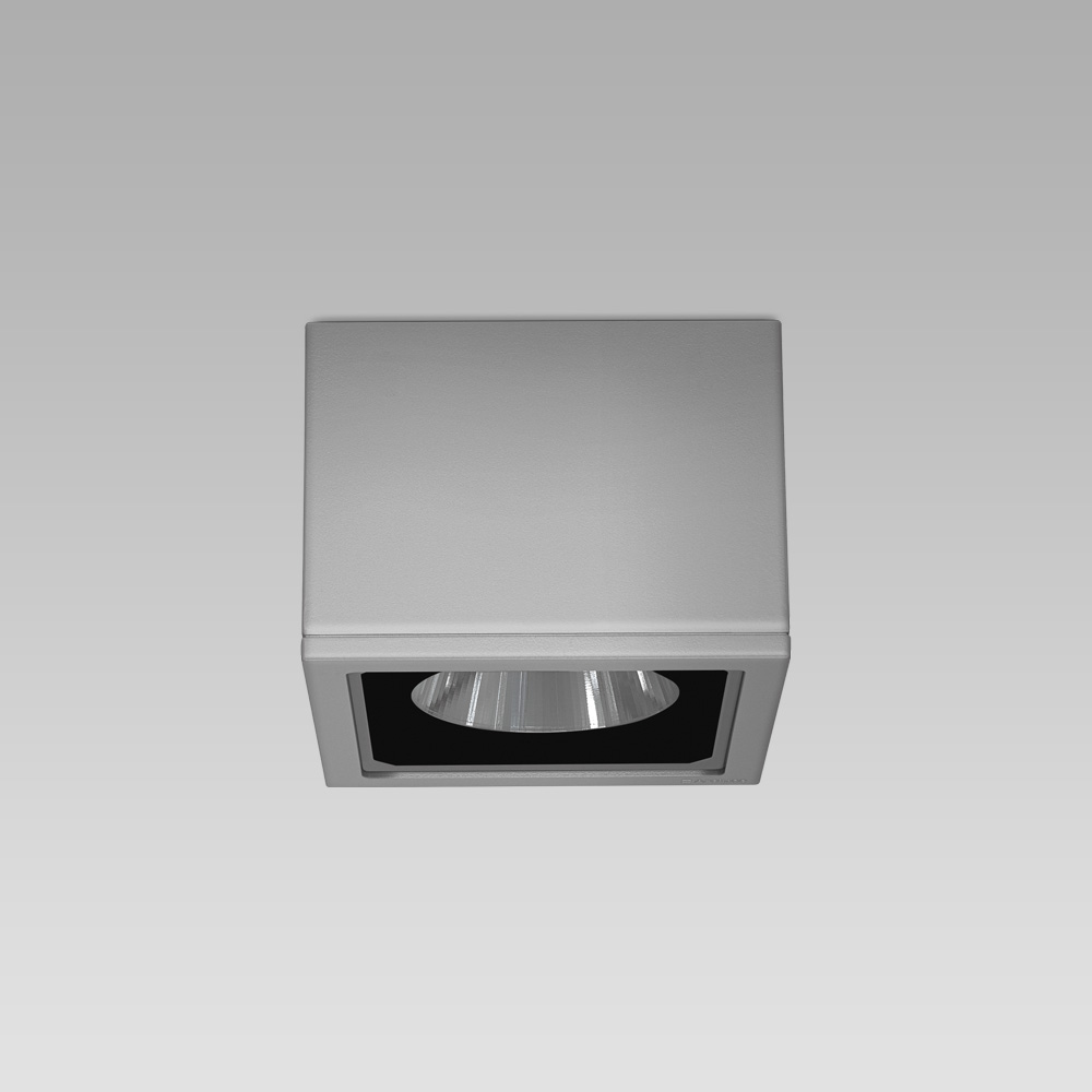 Appareils a plafond Ceiling mounted luminaire with an essential and elegant design for architectural lighting