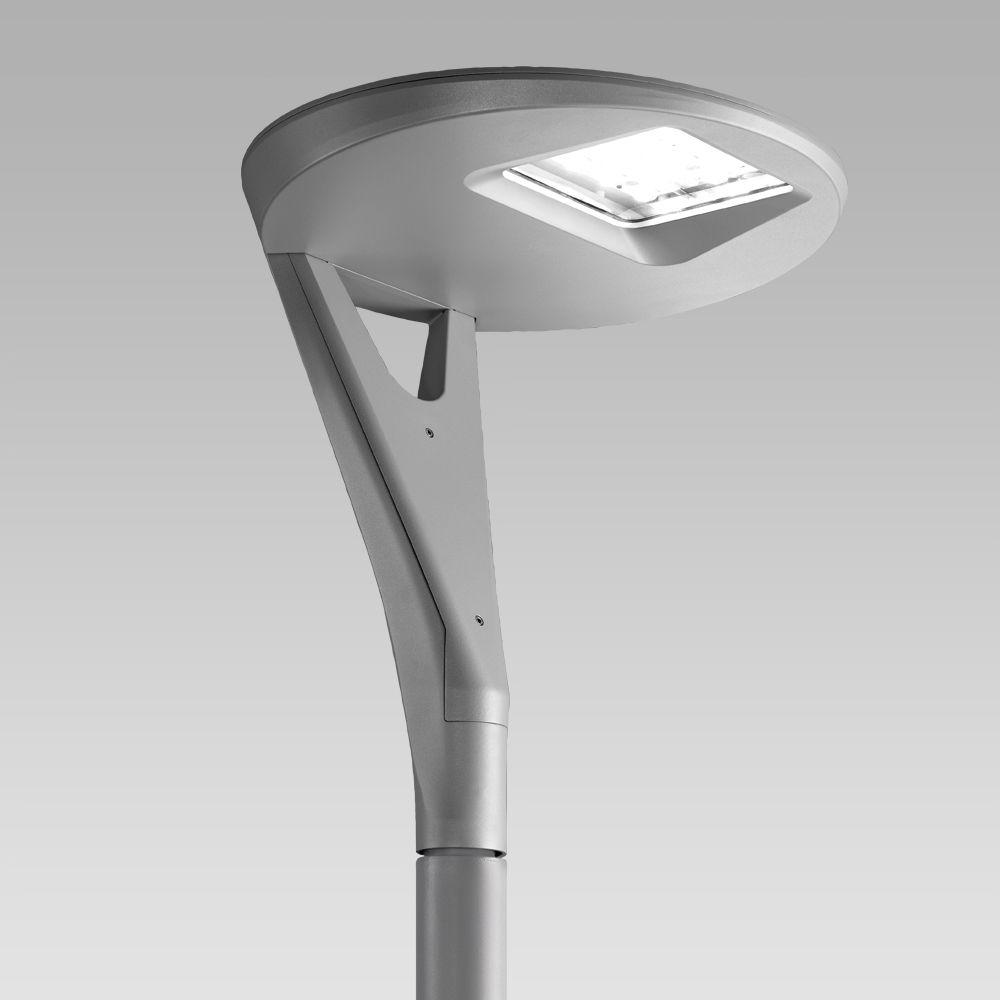 Post-top lights  Urban lighting luminaire featuring original design and excellent performance