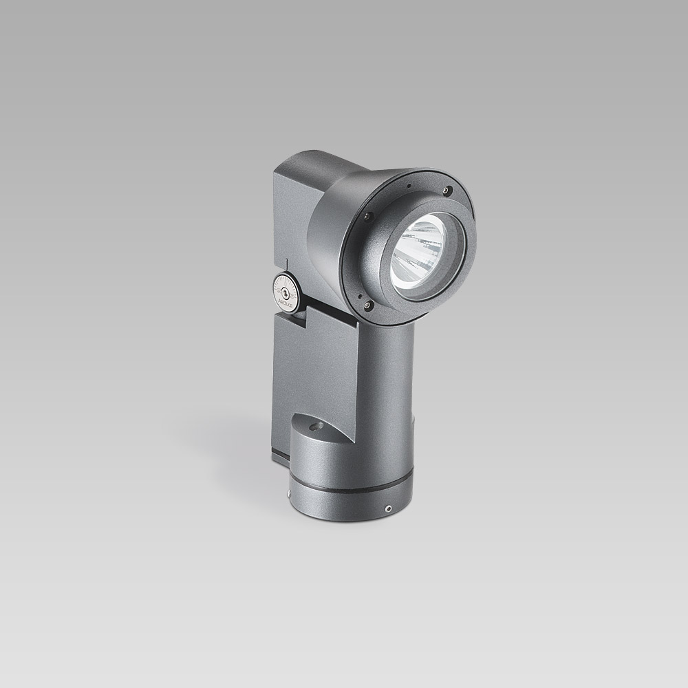 Outdoor floodlights  Floodlight for outdoor lighting, adjustable, resistant, highly versatile and compact. Perfect for facade lighting too.